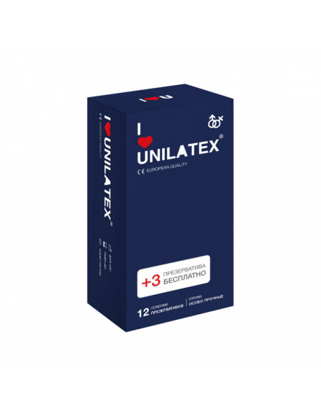 Unilatex Extra Strong №15 особо прочные презервативы