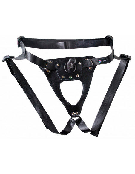 Страпон со сменной насадкой Hard brutal BDSM CONSUL /17х3,5 см/