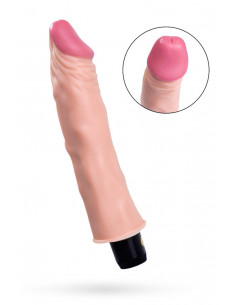 Виброреалистик A-Toys by TOYFA ПВХ телесный 19х4 см 2