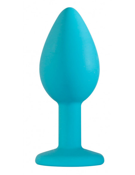 Анальный страз Emotions Cutie Small Turquoise light purple crystal /7х2,7 см/
