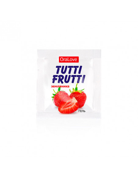 Гель оральный TUTTI-FRUTTI ЗЕМЛЯНИКА 4г
