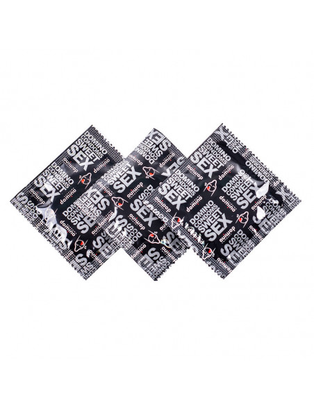 Domino Sweet Sex Chocolate mousse №3 презервативы оральные
