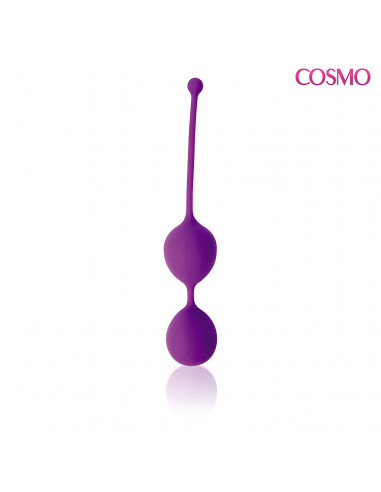 Вагинальные шарики COSMO фиолетовые /ø 3см/
