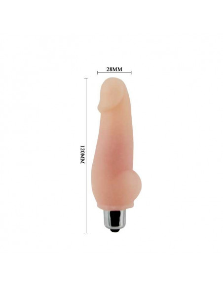 Ультрамягкий мини-вибратор Super mini /12х2,8 см/