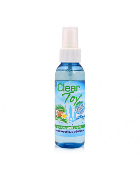 Очищающий спрей CLEAR TOY TROPIC с антибактериальным эффектом 100 мл