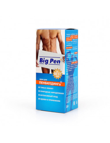 Крем увеличивающий размер Big Pen для...