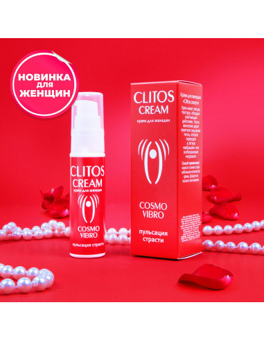Крем Жидкий Вибратор COSMO VIBRO CLITOS CREAM 25г