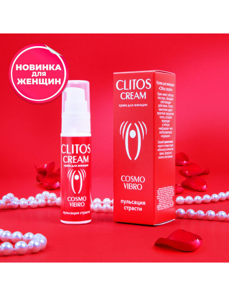 Крем Жидкий Вибратор COSMO VIBRO CLITOS CREAM 25г