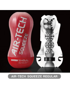 Мастурбатор TENGA AIR-TECH SQUEEZE GENTLE 18 см 2