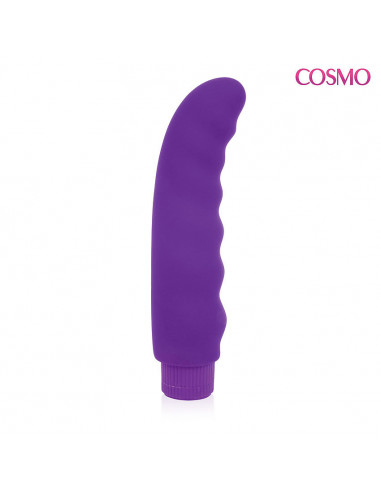 Вибромассажер точки G COSMO силикон /14х3,2 см/
