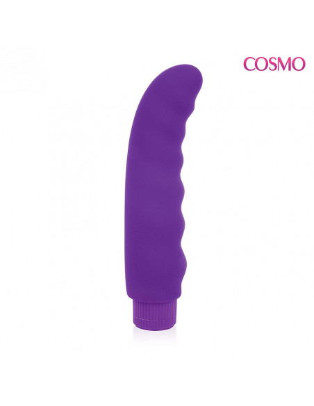 Вибромассажер точки G COSMO силикон /14х3,2 см/