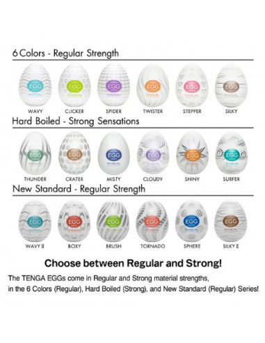 Tenga Egg Wavy II Яйцо-мастурбатор