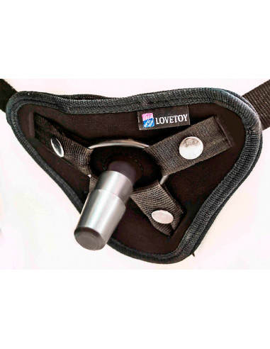 Страпон с двумя насадками UNI strap 6 Harness...