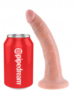 Фаллоимитатор King Cock 7" Cock - Light 17,8х4,1см