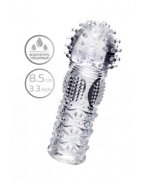 Насадка на палец A-toys Hicks ТРЕ прозрачный /8,5см/