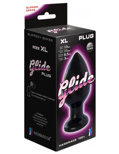 Анальная пробка black MAGNUM ХL 9 /13х6,5см/