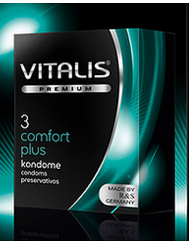Vitalis Comfort Plus №3 контурные презервативы