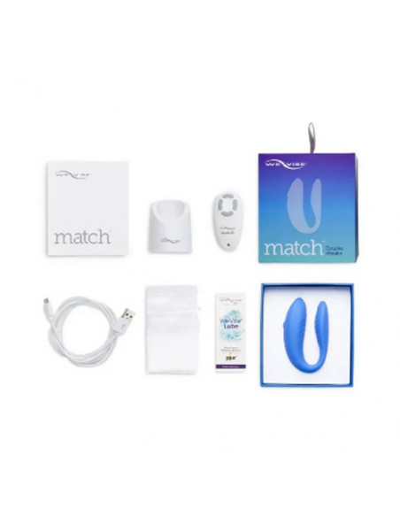 Вибратор для пар We-Vibe Match с пультом ДУ