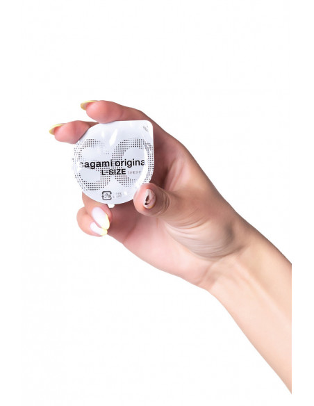 Sagami Original 0.02 L-size №1 самые тонкие в мире полиуретановые презервативы увеличенного размера