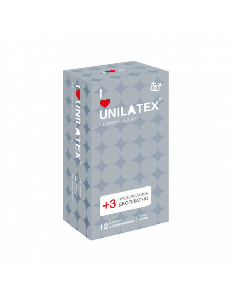 Unilatex Dotted №15 презервативы с точками