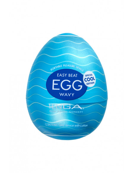 Tenga EGG WAVY SPECIAL COOL EDITION Яйцо-мастурбатор