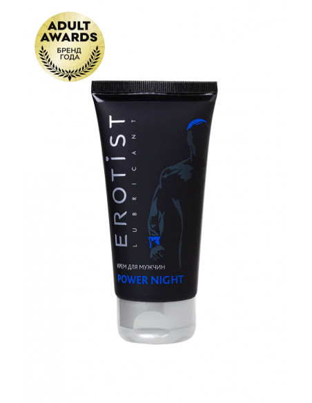 Крем для повышения потенции EROTIST POWER NIGHT 50 мл