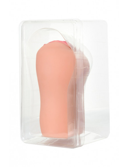 Мастурбатор-Вагина KOKOS EMILY DOUBLE LAYER HAND SLEEVE XL TPR телесный /18 см/