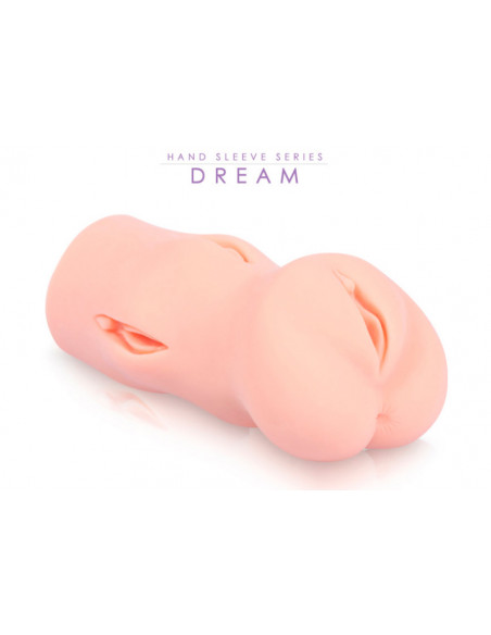 Мастурбатор-Вагина KOKOS DREAM 18 с двойным слоем TPR телесный /18,5 см/
