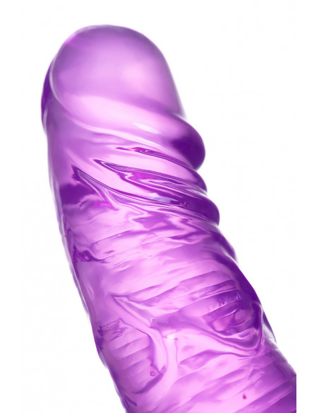 Фаллоимитатор двусторонний с вибропулей TOYFA Double Dildo with Vibro Bullet TPR фиолетовый 35 см