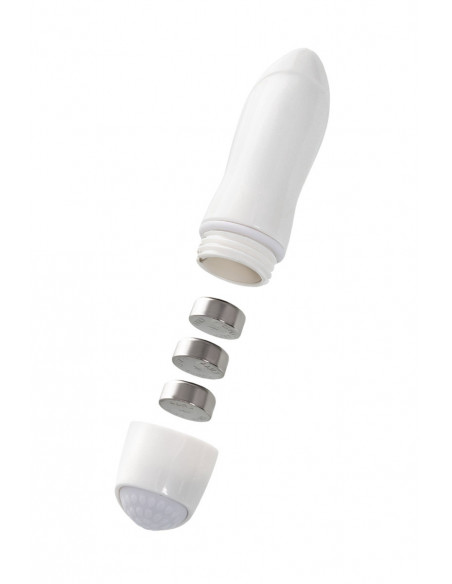 Фаллоимитатор двусторонний с вибропулей TOYFA Double Dildo with Vibro Bullet TPR фиолетовый 35 см