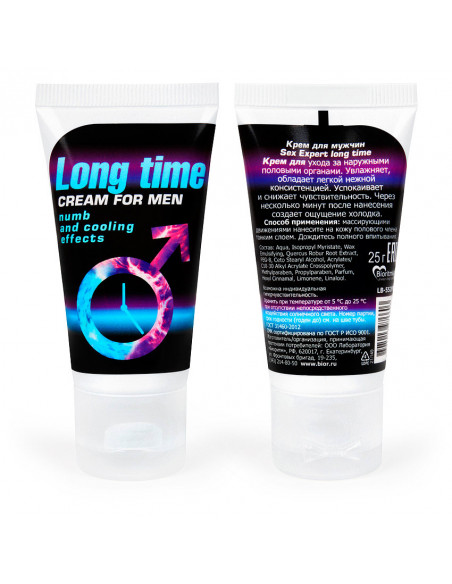 Крем-пролонгатор LONG TIME серии Sex Expert 25г
