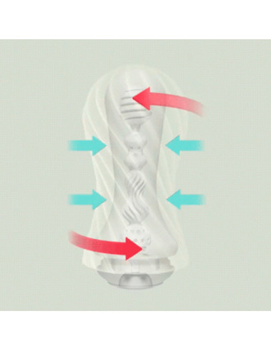 Мастурбатор Tenga FLEX Rocky Black /16,5 см/