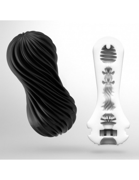 Мастурбатор Tenga FLEX Rocky Black /16,5 см/