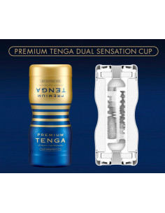 Мастурбатор PREMIUM TENGA DUAL SENSATION CUP 2