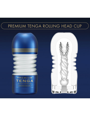 Мастурбатор PREMIUM TENGA ROLLING HEAD CUP