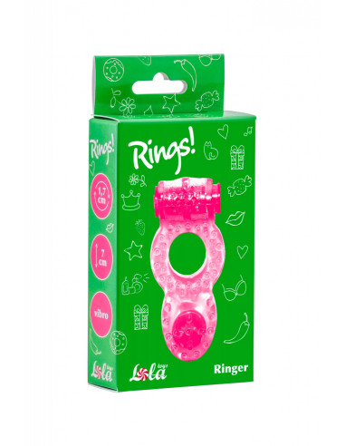 Эрекционное двойное виброкольцо на пенис Rings...