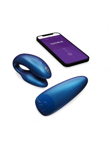Смарт-вибратор для пар We-Vibe Chorus Blue