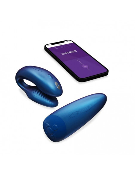 Смарт-вибратор для пар We-Vibe Chorus Blue