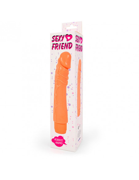 Вибратор реалистик Sexy Friend телесный /25х4,3см/
