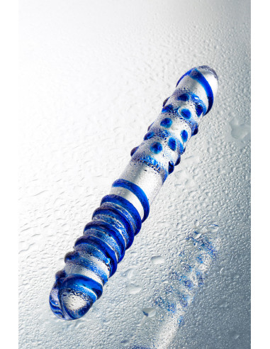 Двухсторонний фаллоимитатор Sexus Glass стекло...