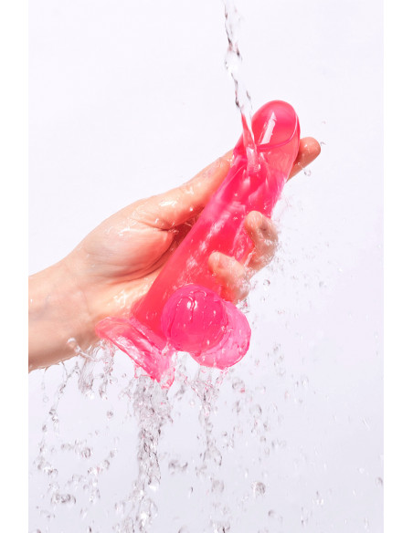 Фаллоимитатор A-Toys by TOYFA Fush розовый 18х3,5 см
