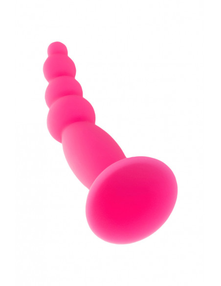 Анальная втулка A-Toys by TOYFA Hild силикон розовый /11х2,2 см/