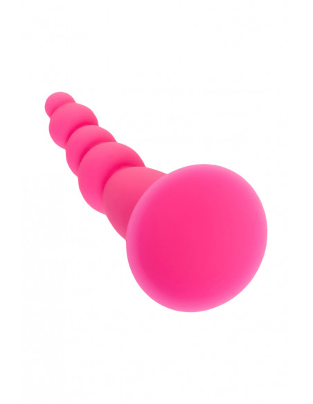 Анальная втулка A-Toys by TOYFA Hild силикон розовый /11х2,2 см/