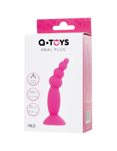 Анальная втулка A-Toys by TOYFA Hild силикон...