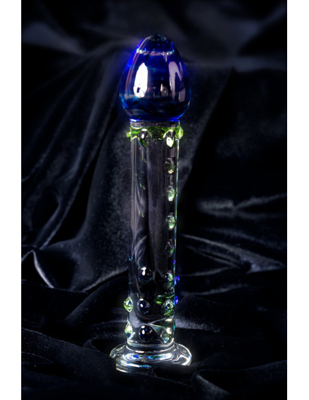 Фаллоимитатор Sexus Glass стекло /18см/