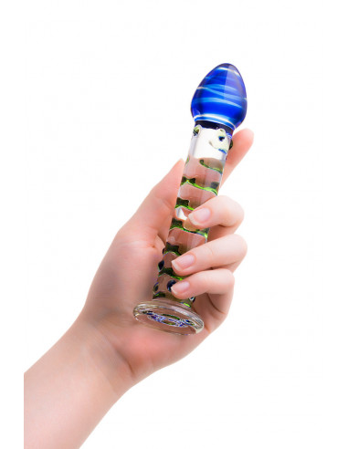 Фаллоимитатор Sexus Glass стекло /18см/