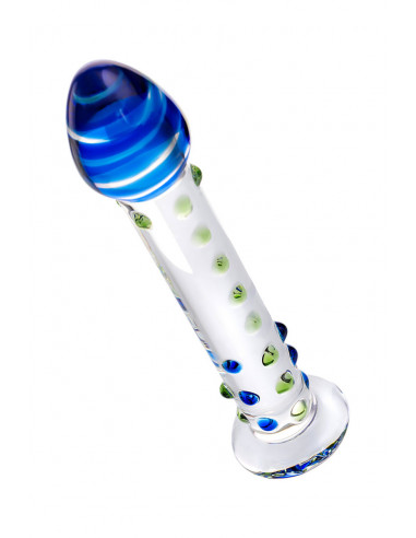 Фаллоимитатор Sexus Glass стекло /18см/