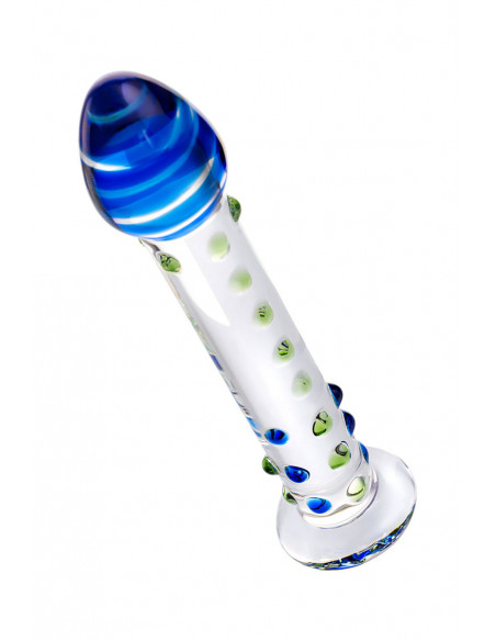 Фаллоимитатор Sexus Glass стекло /18см/