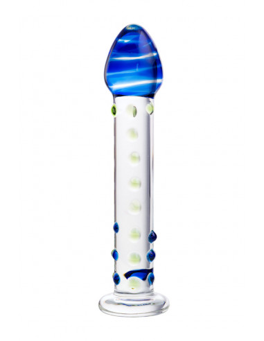 Фаллоимитатор Sexus Glass стекло /18см/