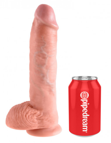 Фаллоимитатор King Cock 10" Cock with Balls -...
